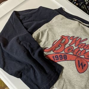 Wade Bowen concert raglan tee.